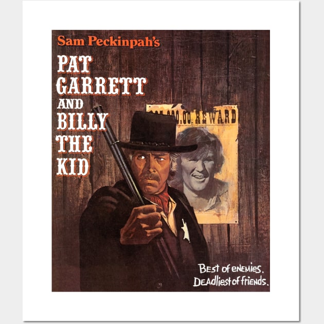 Pat Garrett And Billy The Kid Wall Art by Scum & Villainy